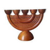 Antique candle holder handcrafted Scandinavian Nordic design
