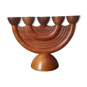 Antique candle holder handcrafted Scandinavian Nordic design