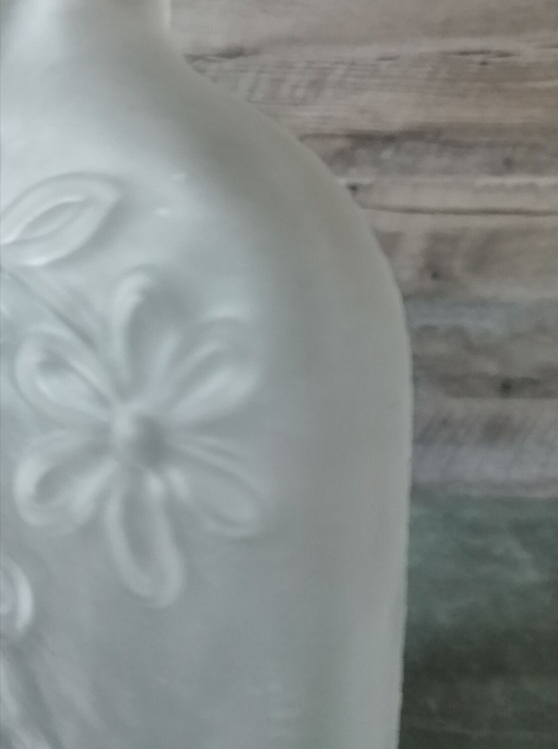 Pressed glass bottle Wayne Husted Stelvia