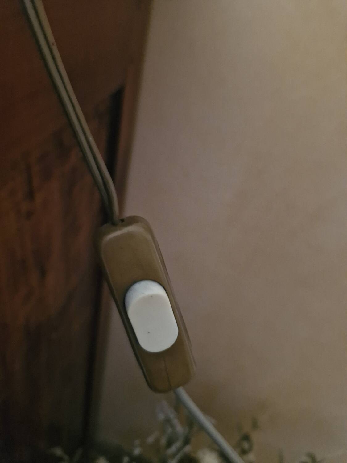 Vintage Brass Candle Holder Lamp - Candle Effect