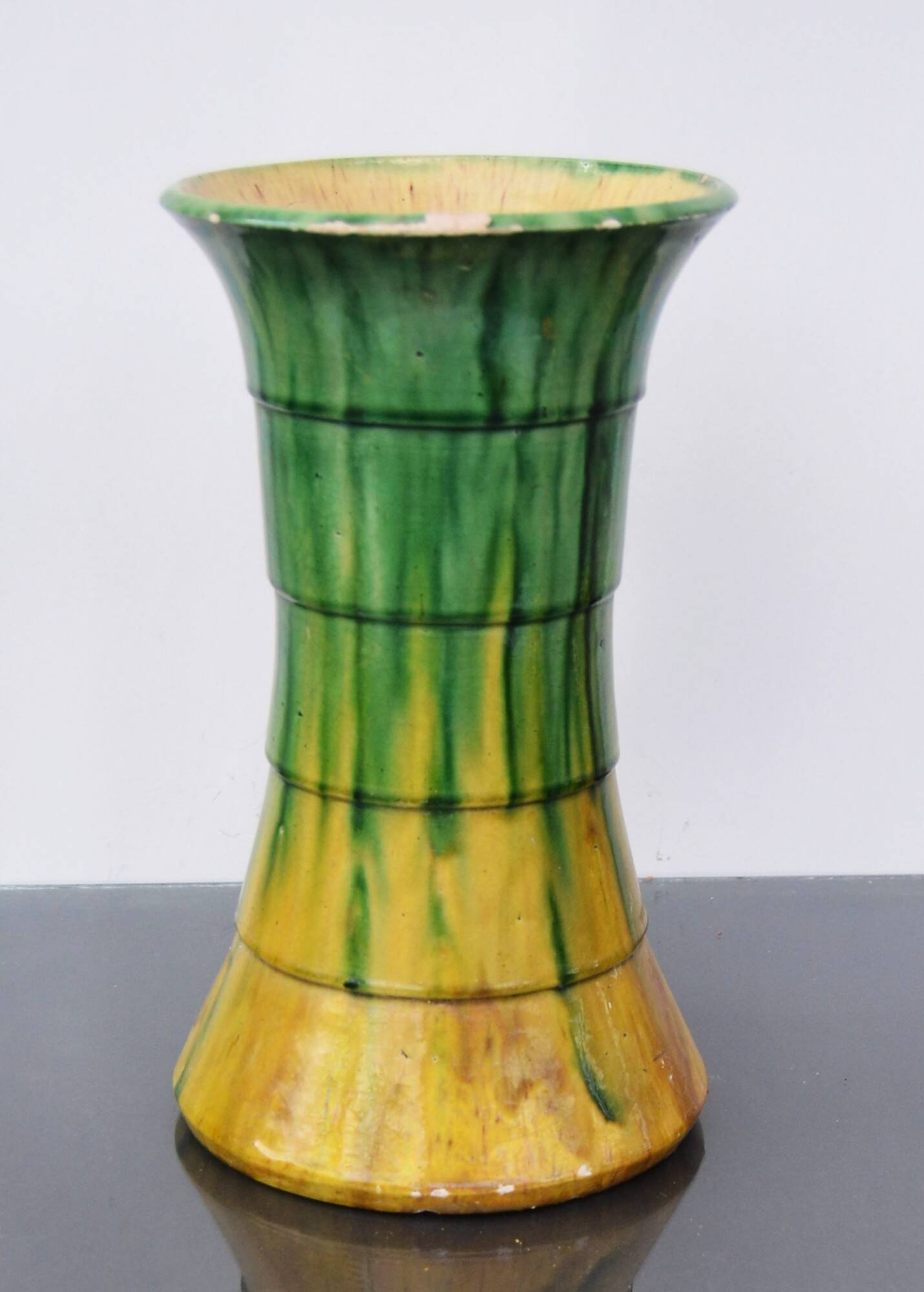 Vase made of glazed ceramic in the first quarter of the 20th century - Flemish - Belgium Thulin