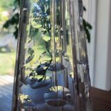 Vintage cut glass vase from the 60s
