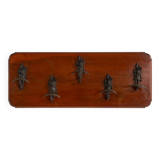 Sculptural coat hangers rack, 1960's