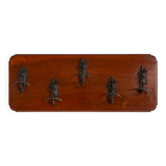 Sculptural coat hangers rack, 1960's