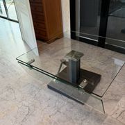 glass coffee table