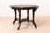 Victorian Ebonized Octagonal Center Table by C. Hindley & Sons, 19th Cent.