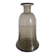 Khaki glass vase