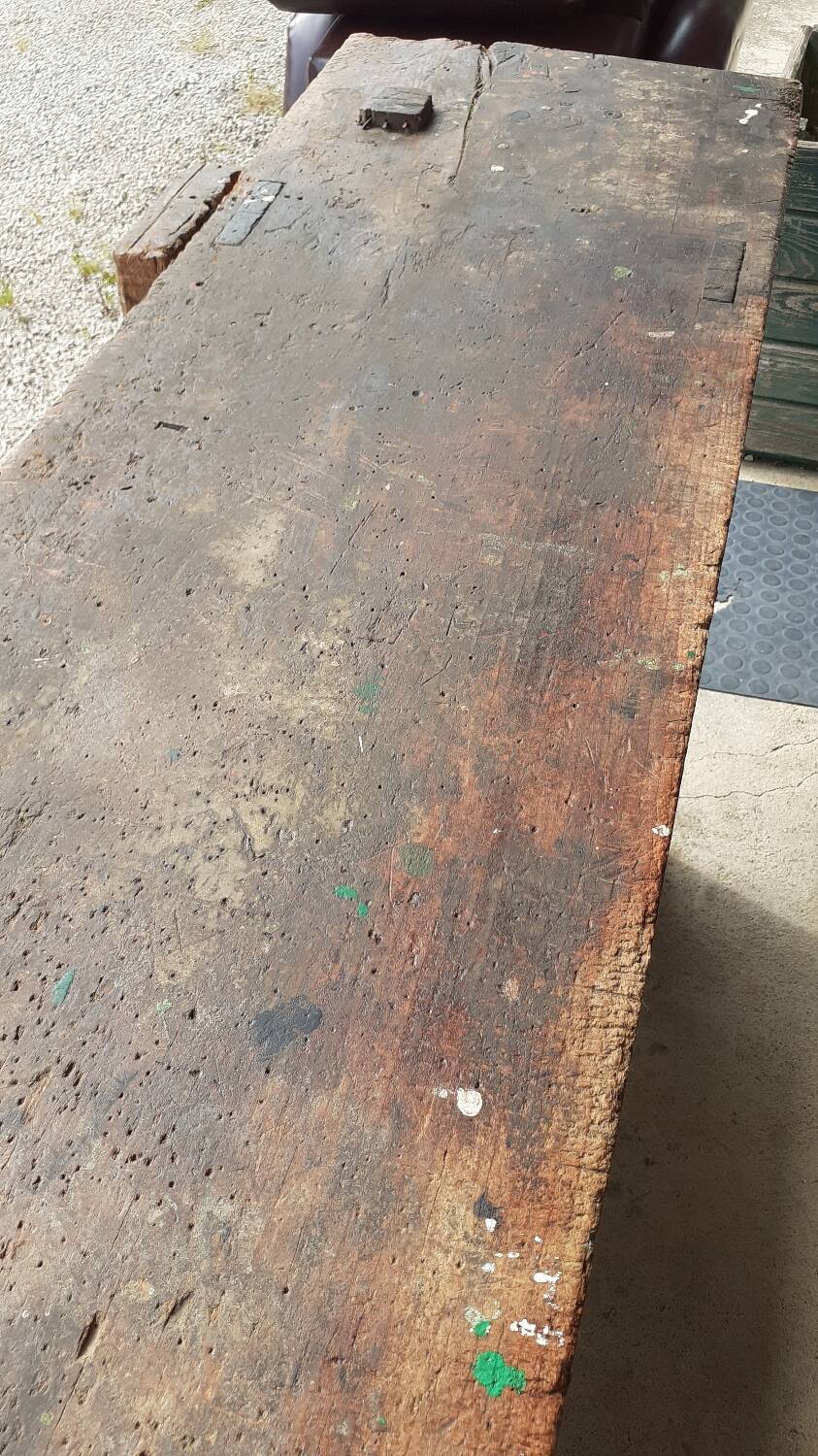 Établi menuisier en bois