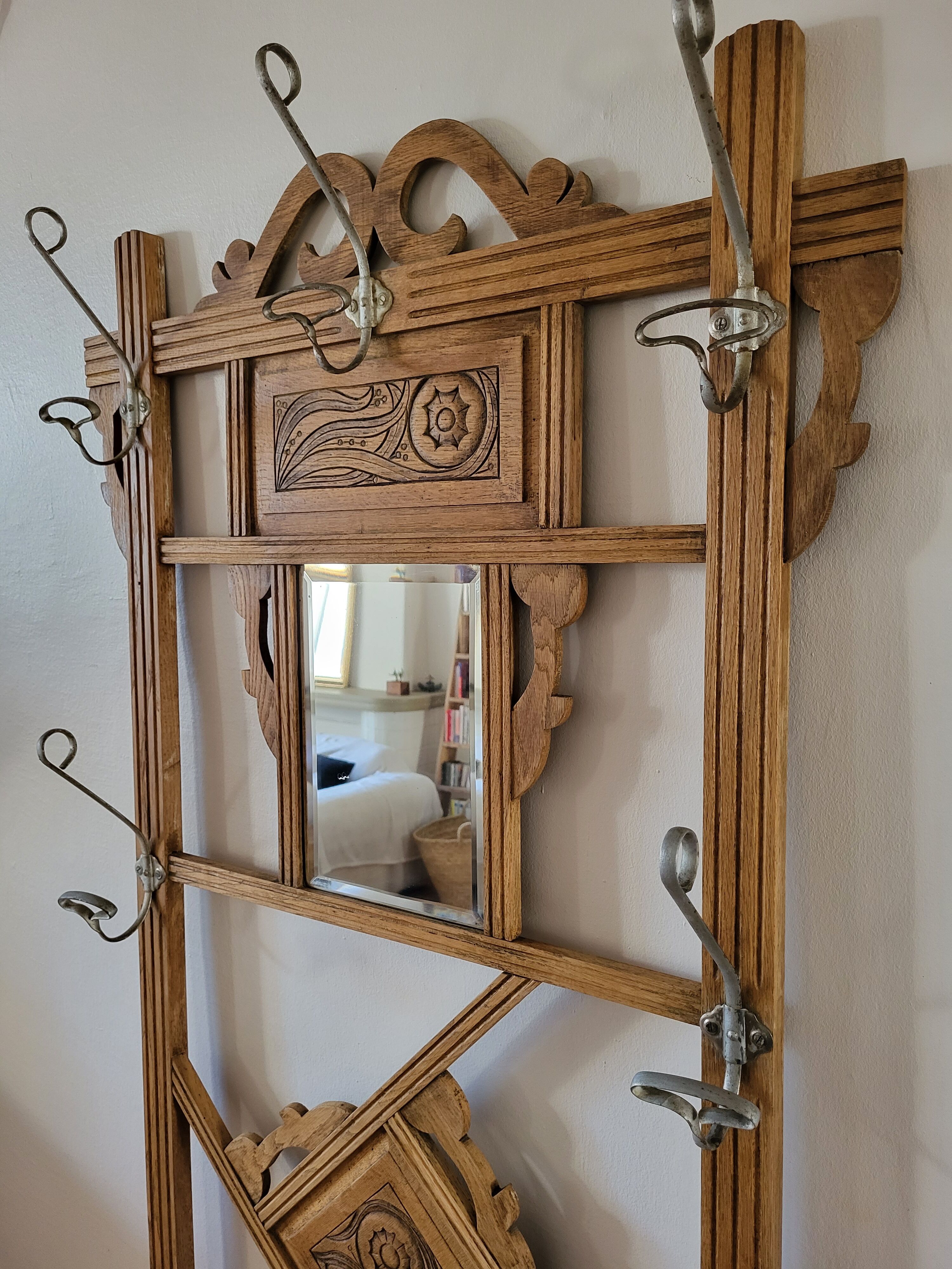 Art deco cloakroom/coat rack