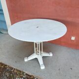 Wrought iron garden table