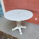 Wrought iron garden table