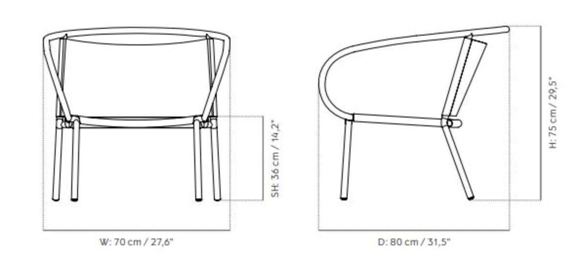 Afteroom lounge chair audio