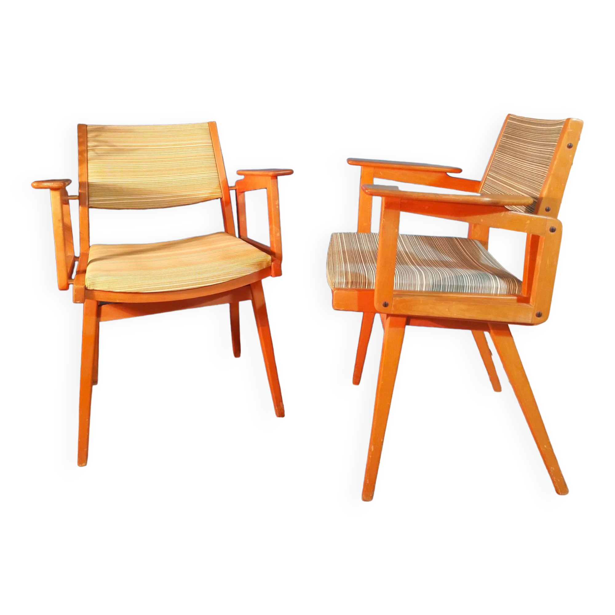 Fauteuils Debiève 1950s