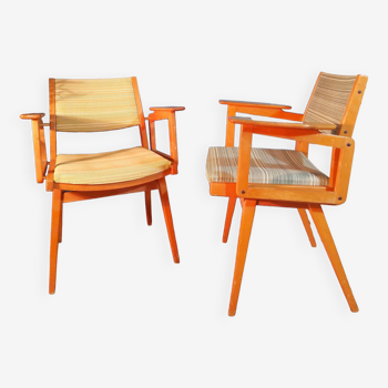 Fauteuils Debiève 1950s