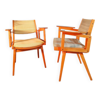 Debiève armchairs 1950s