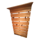 Solid wood wall coat rack
