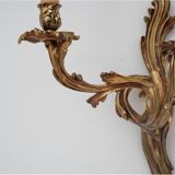 Pair of wall lamps, France, around 1900.