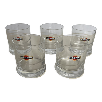 Set of 5 glasses