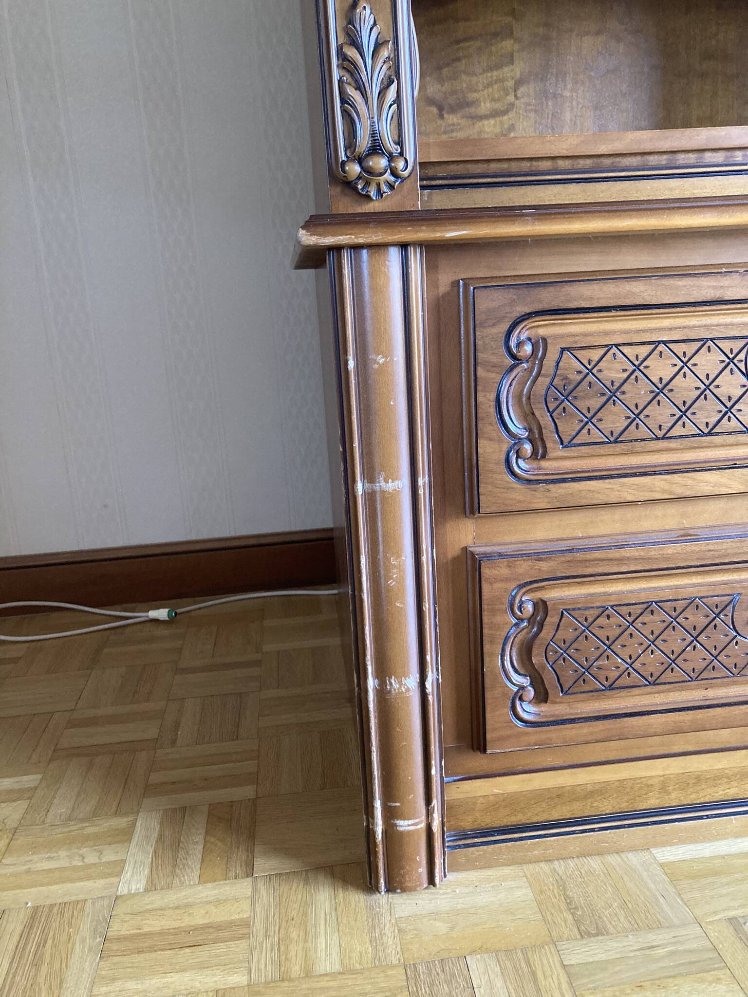 Solid wood living room furniture