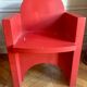 Wooden armchair