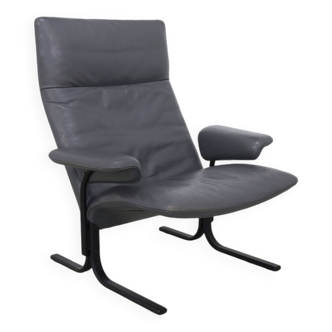 Postmodern Lounge Chair in Leather "DS 2030" by de Sede, 1980s