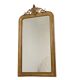 Miroir doré français Louis Philippe antique, fin du 19e siècle