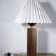 Lampe de table vintage en palissandre danois