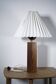 Lampe de table vintage en palissandre danois