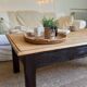 Wooden coffee table