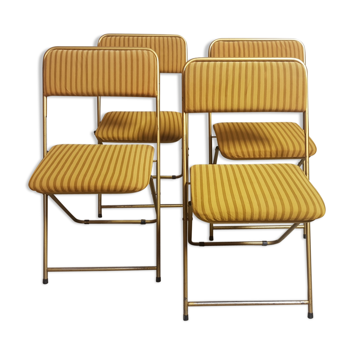 4 lafuma chairs folding 70 years