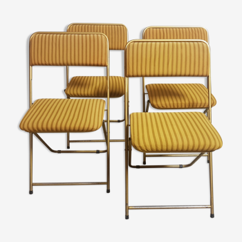 4 lafuma chairs folding 70 years