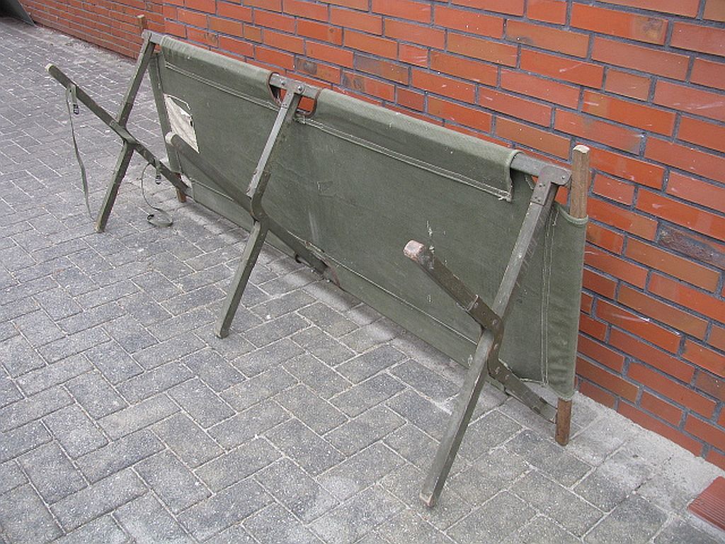 Us army military folding bed, 1950s