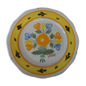 Henriot Quimper decorative plate