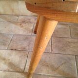 Children's chair Baumann a blades and curved wood Edition 1956