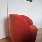 Rico red Habitat designer armchair