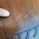 Unique antique Italian wooden hall table / narrow dining table