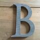 Wooden letter