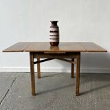 1930’s vintage oak draw leaf dining table