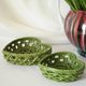 Pair of vacuum pocket ceramic braided openwork