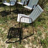 4 chaises vintage