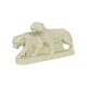 Art Deco Panther Sculpture Raku Crackle Earthenware Faïence Rare