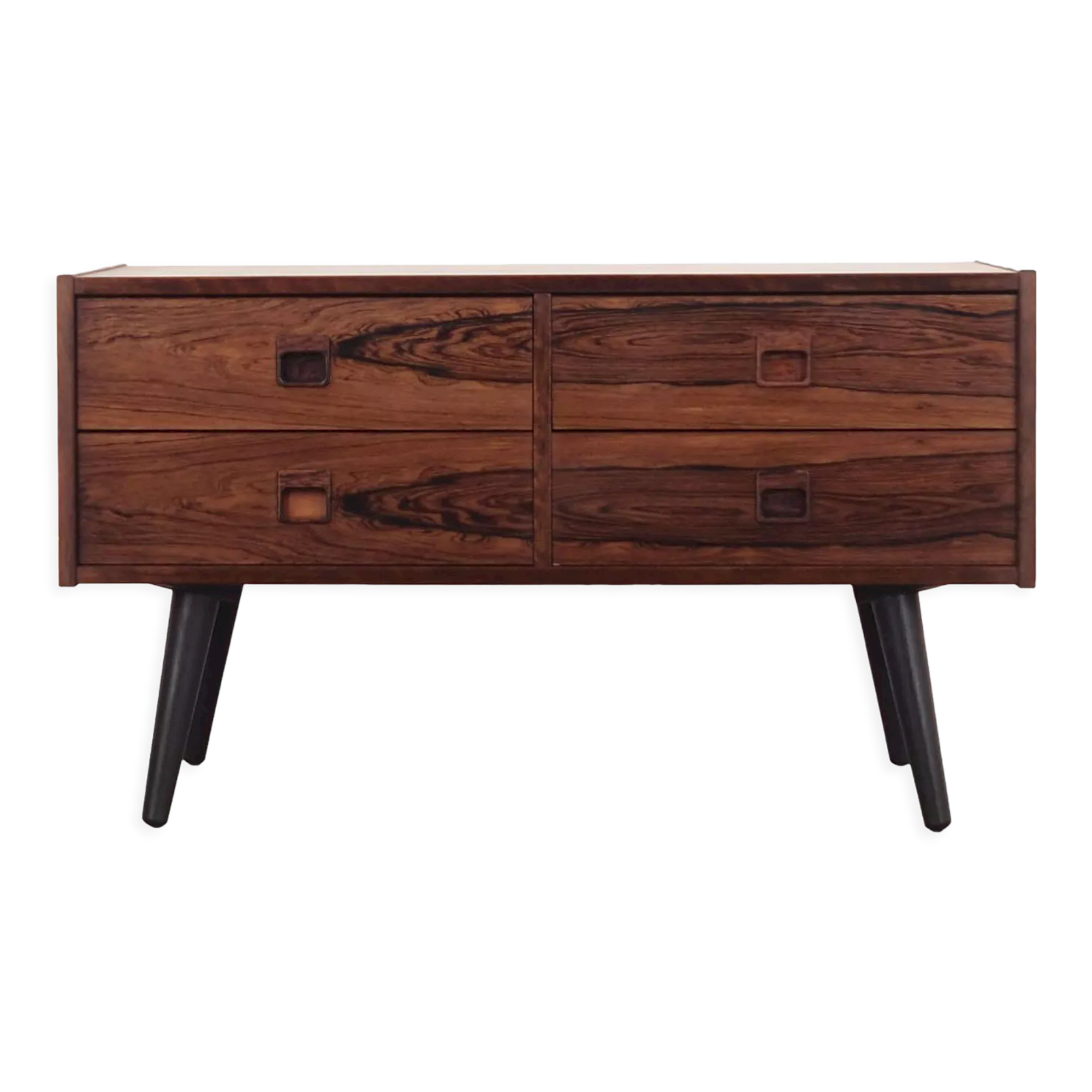 Commode en palissandre, design danois, années 1970, fabriqué au Danemark