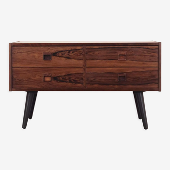 Commode en palissandre, design danois, années 1970, fabriqué au Danemark