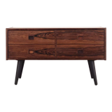 Commode en palissandre, design danois, années 1970, fabriqué au Danemark