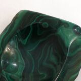 Cendrier bloc malachite