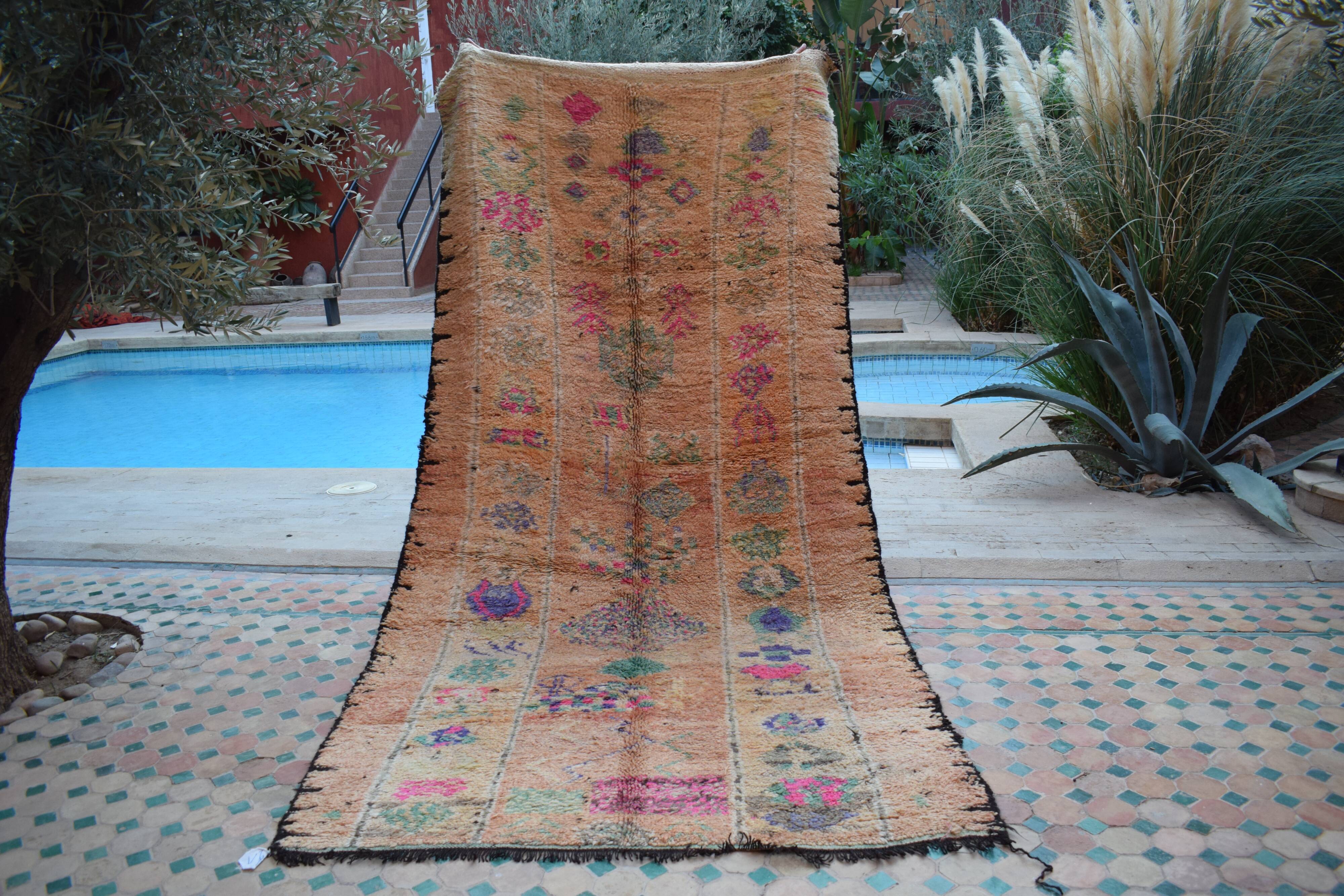 Moroccan Berber rug vintage atlas, 310x153 cm