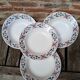 4 antique deep plates from Sarreguemines