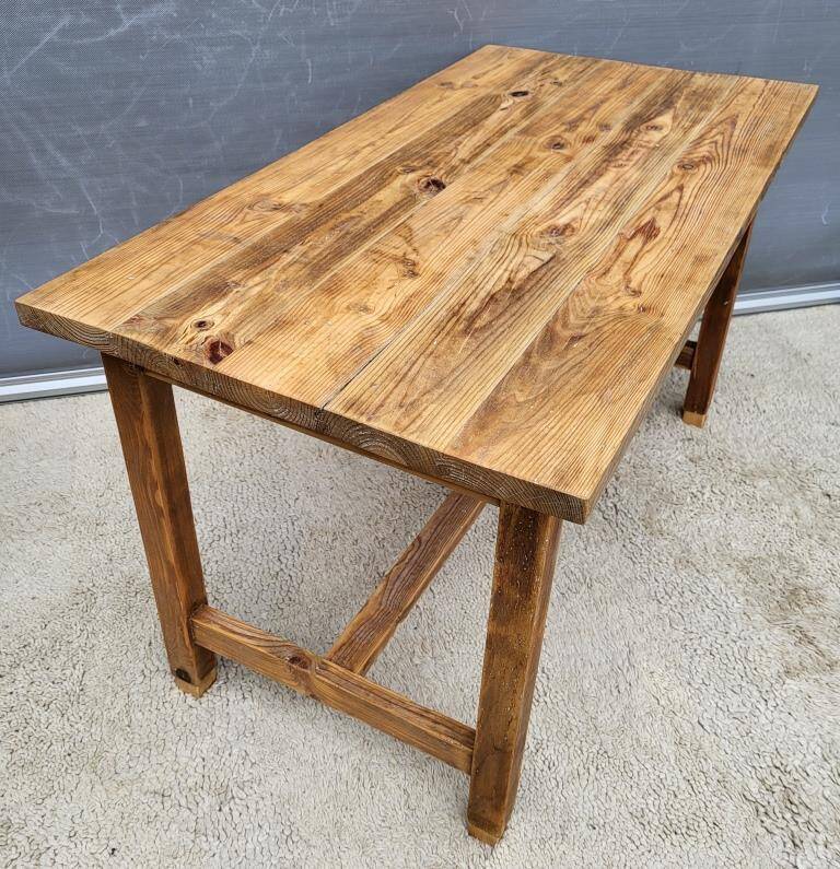 Pine farm table 130x69