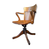 American oak desk chair 1920/30 Cosmo Paris