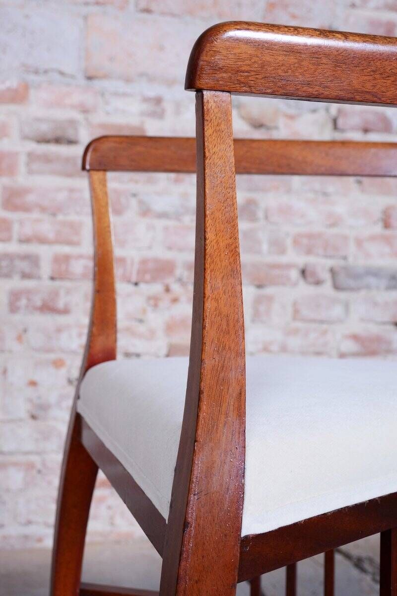 Czech Art Deco Dining Table and Chairs by J. Kotěra for Josef Motka - Litovel, 1900s, Set of 4